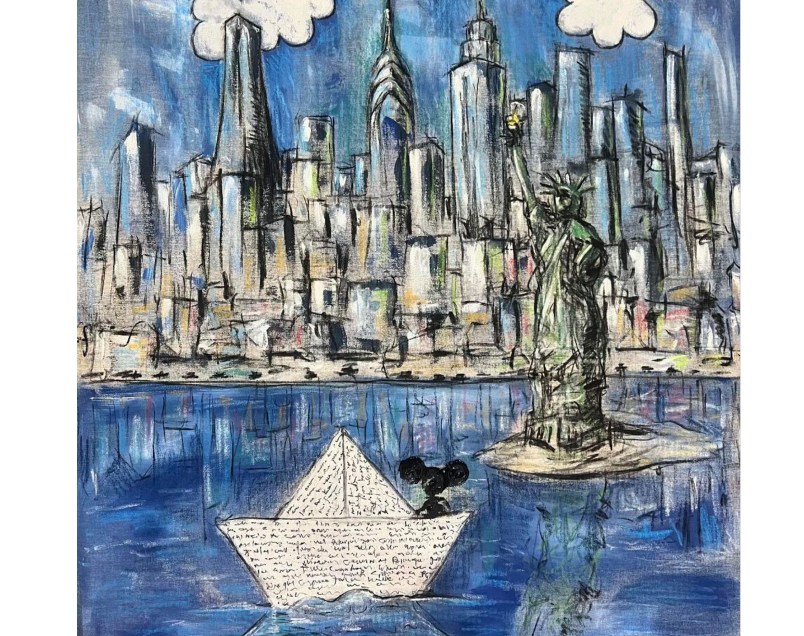 New Boat in New York by Lalo Sánchez